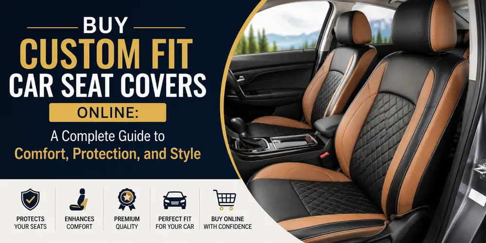 Buy Custom Fit Car Seat Covers Online: A Complete Guide to Comfort, Protection, and Style