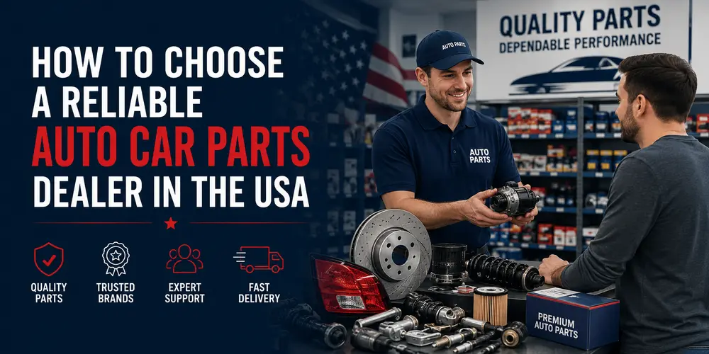 How to Choose a Reliable Auto Car Parts Dealer in the USA